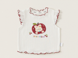 Kids Bow Tie Front Short Sleeve T-Shirt